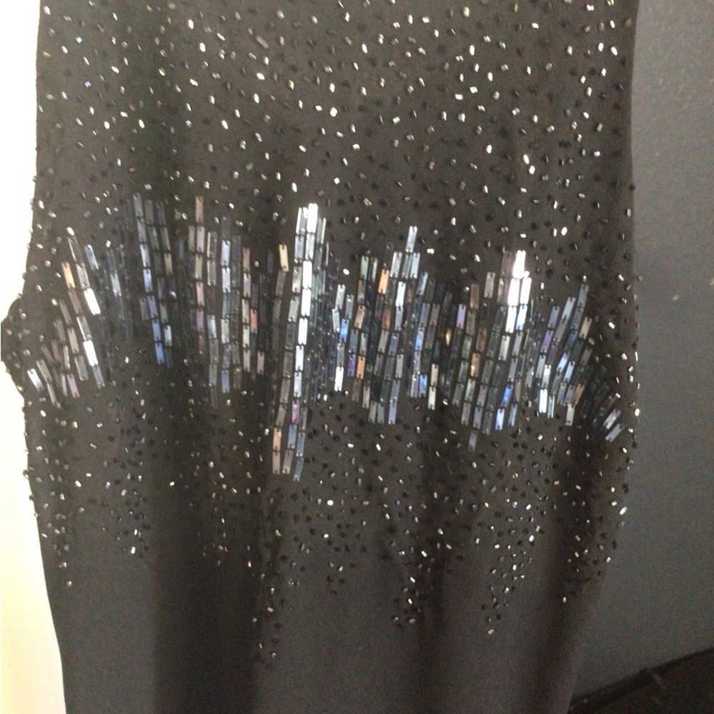 Cachet Black Sequin Maxi Dress - Picture 10 of 12
